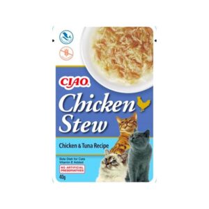 Ciao Chicken Stew Tavuk Güveç Ve Ton Balıklı Pate 40 Gr CZP-usa812