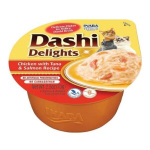 Ciao Dashi Delights Tavuk & Ton Ve Somon Balıklı Kedi Çorbası 70 Gr