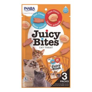 Inaba Juicy Bites Balıklı Ve İstiridyeli Kedi Ödül Maması 11,3 GRX3