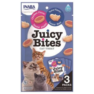 Inaba Juicy Bites Tavuklu Ve Tuna Balıklı Kedi Ödül Maması 11,3 GRX3