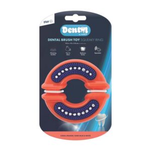 Dental Squeaky Ring Diş Fırçalı Köpek Oyuncağı