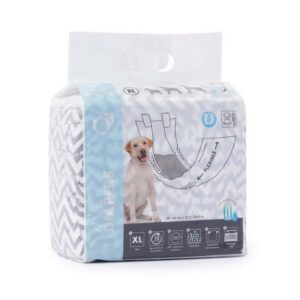 Diapers Erkek Köpekler İçin Külot Bez XL Beden 12'li