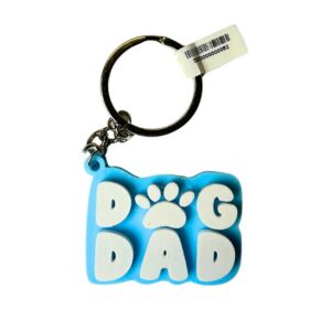Dog Dad Mavi Anahtarlık
