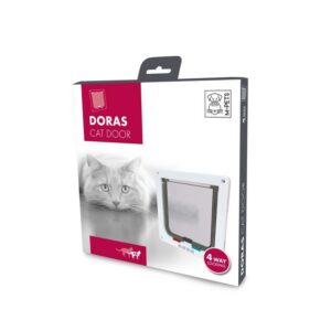 Doras Kedi Kapısı 4 Yollu White 197MMX190mm