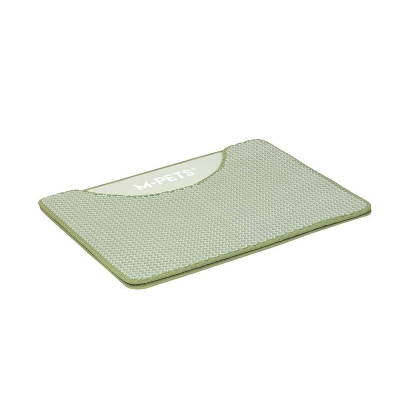 Duplex Elekli Kedi Kumu Paspası Yeşil 60X45 CM - Görsel 2