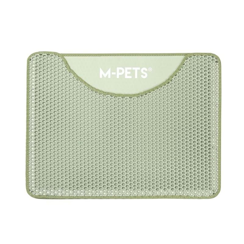 Duplex Elekli Kedi Kumu Paspası Yeşil 60X45 CM - Görsel 3