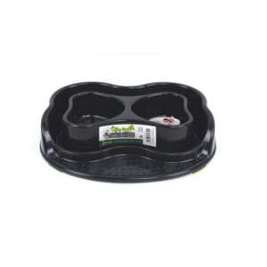 Eco Heart Plastik Mama Kabı 2x500ml Karınca Engelleyici