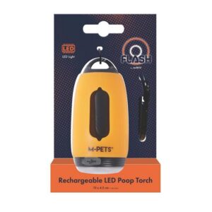 Flash LED Dışkı Poşeti Kutusu Orange