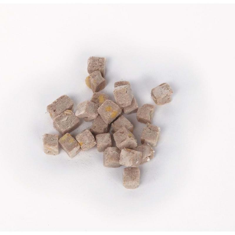 Freeze Dried Kurutulmuş %100 Ördek ve Balkabağı Küpleri Köpek Ödülü 35 GR - Görsel 2
