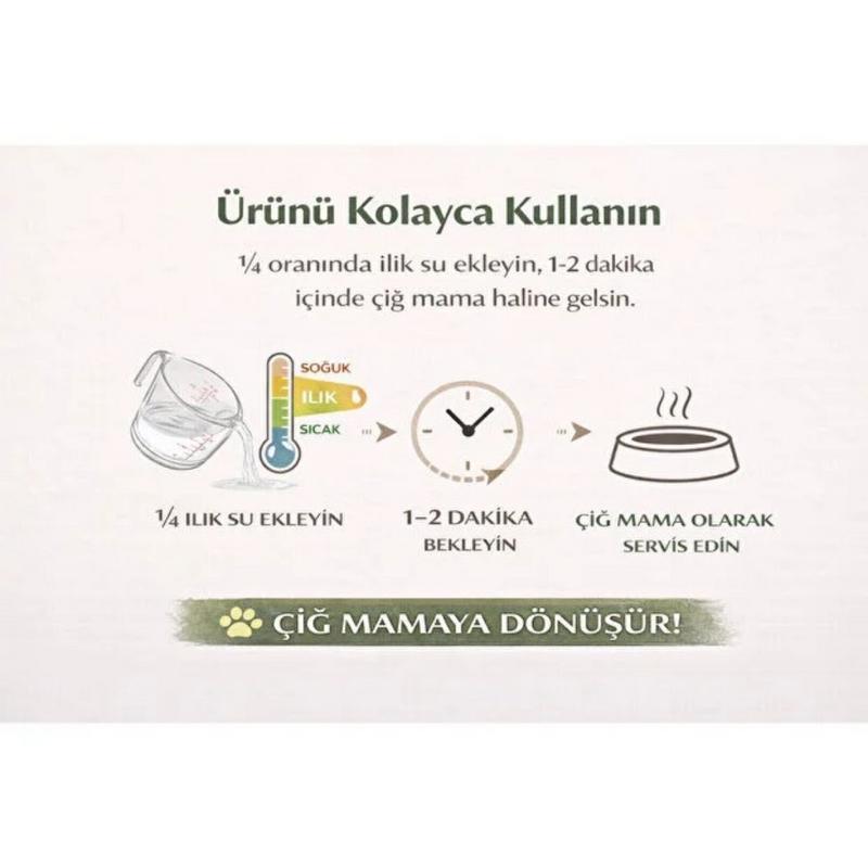 Freeze Dried - Tavuk Etli Köpek Maması 300gr - Görsel 3
