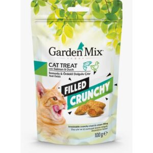 Gardenmix Somonlu Ve Ördekli İçi Dolgulu Kedi Ödülü 100 Gr 585-45