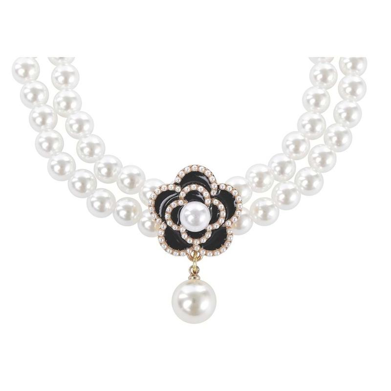 Glam Prestige Aksesuar Black Camellia L Beden - Görsel 3