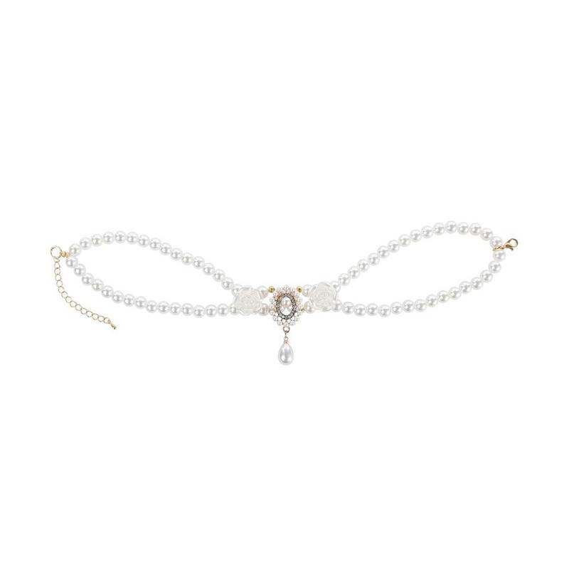 Glam Prestige Aksesuar White Roses L Beden - Görsel 2
