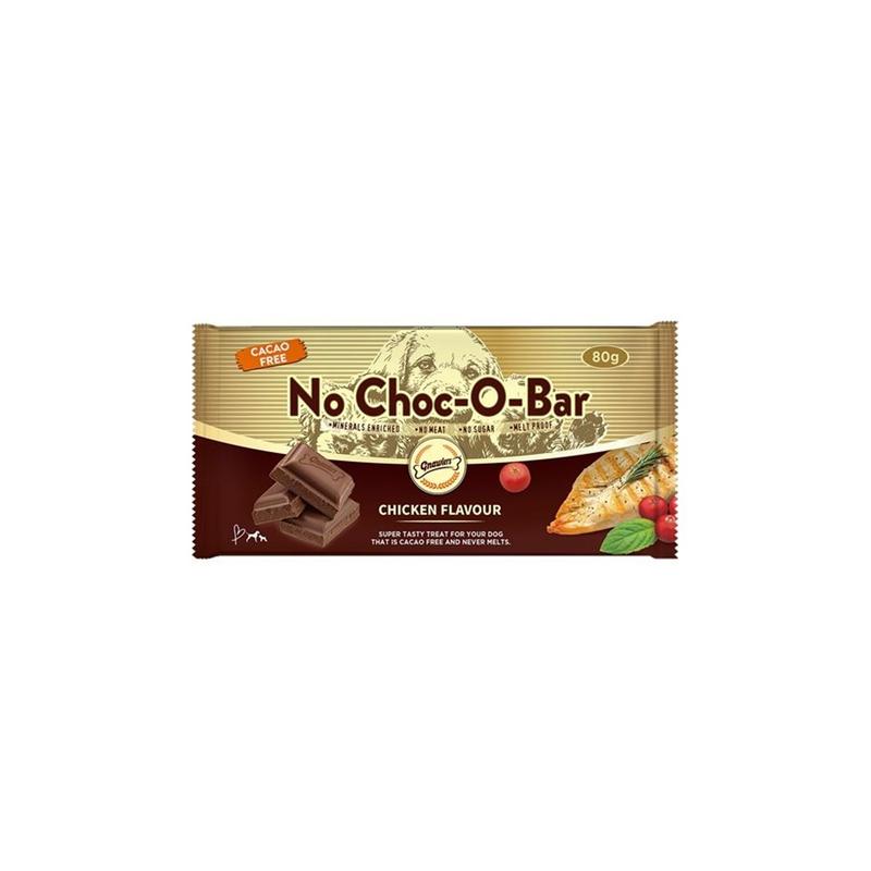 No Choc-O-Bar Tavuk Aromalı Çikolata Köpek Ödülü 80gr