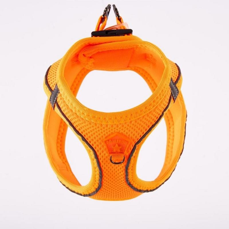 Gögüs Tasması Neon Turuncu Airmesh 2XS A02 - Görsel 3