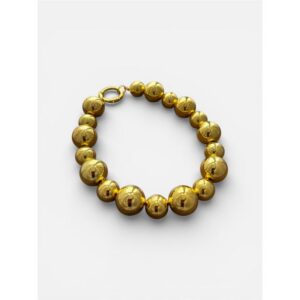 Gold Boncuk Kolye S Beden 35cm