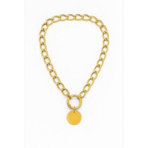 Gold Zincir Kedi Ve Köpek L Beden 45cm