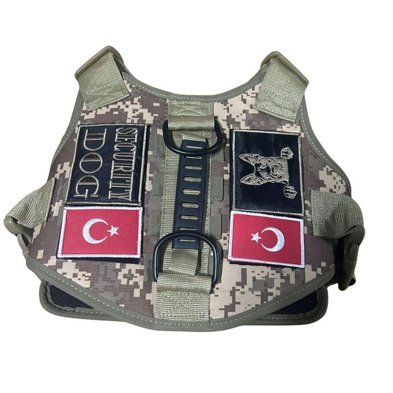Haki Renk Taktikal Yelek L Beden - Görsel 2