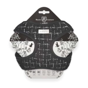 Haute Couture Kedi Göğüs Tasması Black