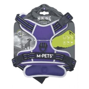 Hiking Reflektörlü Soft Sırt Tasması Mor M Beden
