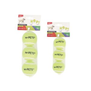 Hop Tennis Topu Yellow 6,4cm 3lü Set