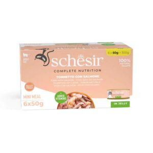 Jelly Ton Balığı ve Somon Jöle İçinde Yetişkin Kedi Konservesi Multipack 6x50gr ADP-C125-711250