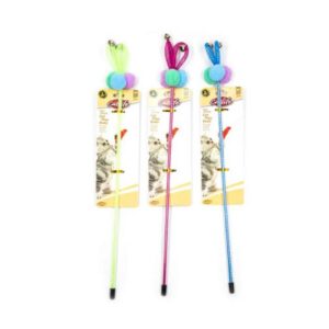 Kediler İçin Oyuncak Olta Zilli 40cm