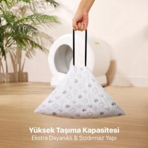 Kokulu Büzgülü Çöp Torbası (Tüm Otomatik Tuvaletler İçin)