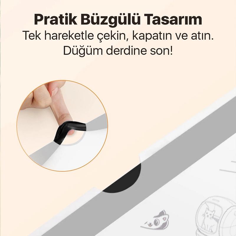 Kokulu Büzgülü Çöp Torbası (Tüm Otomatik Tuvaletler İçin) - Görsel 3