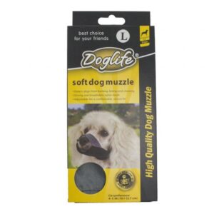 Köpekler İçin Soft Bez Ağızlık L