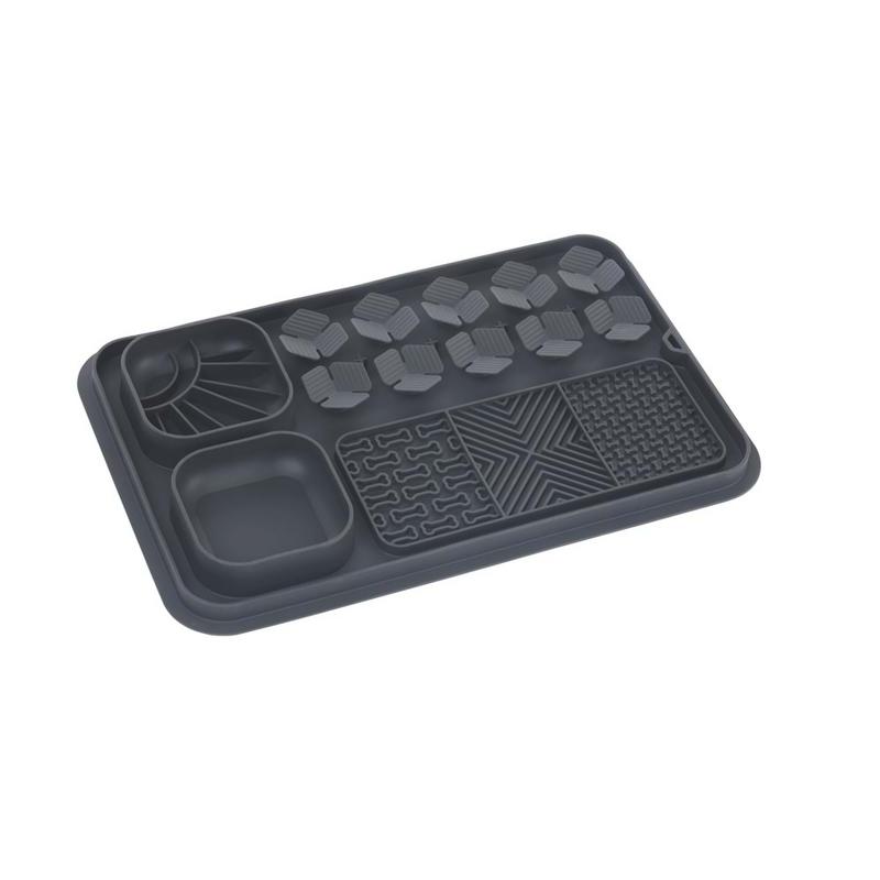 Lecca Pro 6İN1 Yavaş Beslenme ve Yalama Matı Black L Beden - Görsel 3