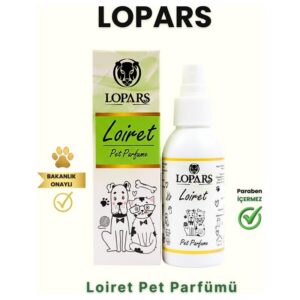 Loiret Evcil Hayvan Parfümü 100 ml Kedi ve Köpekler İçin Tüy Bakım Spreyi