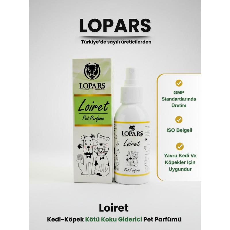 Loiret Evcil Hayvan Parfümü 100 ml Kedi ve Köpekler İçin Tüy Bakım Spreyi - Görsel 2