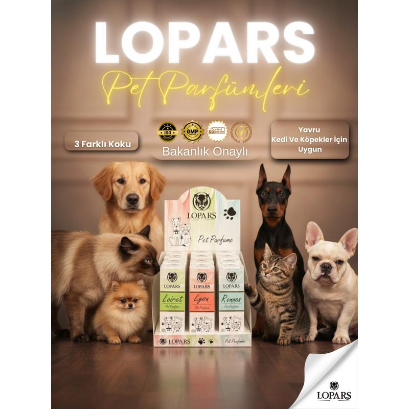 Loiret Evcil Hayvan Parfümü 100 ml Kedi ve Köpekler İçin Tüy Bakım Spreyi - Görsel 3