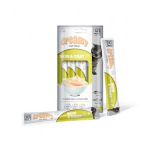 M-Pets Skin&Coat Fonksiyonel Creamy Kedi Ödülü 4x15gr