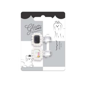Glam Köpekler İçin Aksesuar Toka Black/Silver