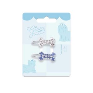 Glam Köpekler İçin Aksesuar Toka Blue/White
