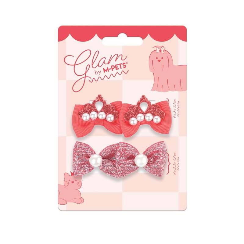Glam Köpekler İçin Aksesuar Toka Red