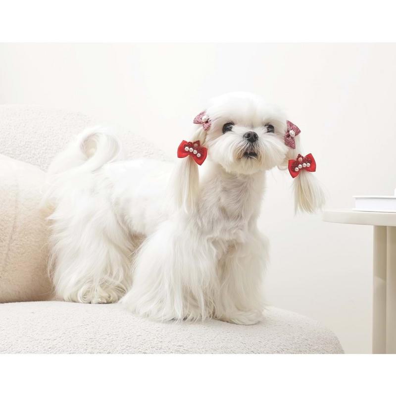 Glam Köpekler İçin Aksesuar Toka Red - Görsel 3
