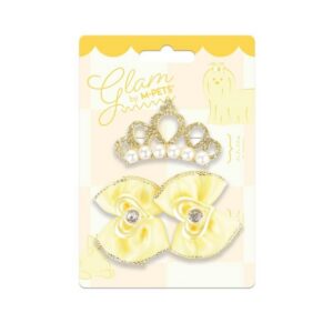 Glam Köpekler İçin Aksesuar Toka Yellow