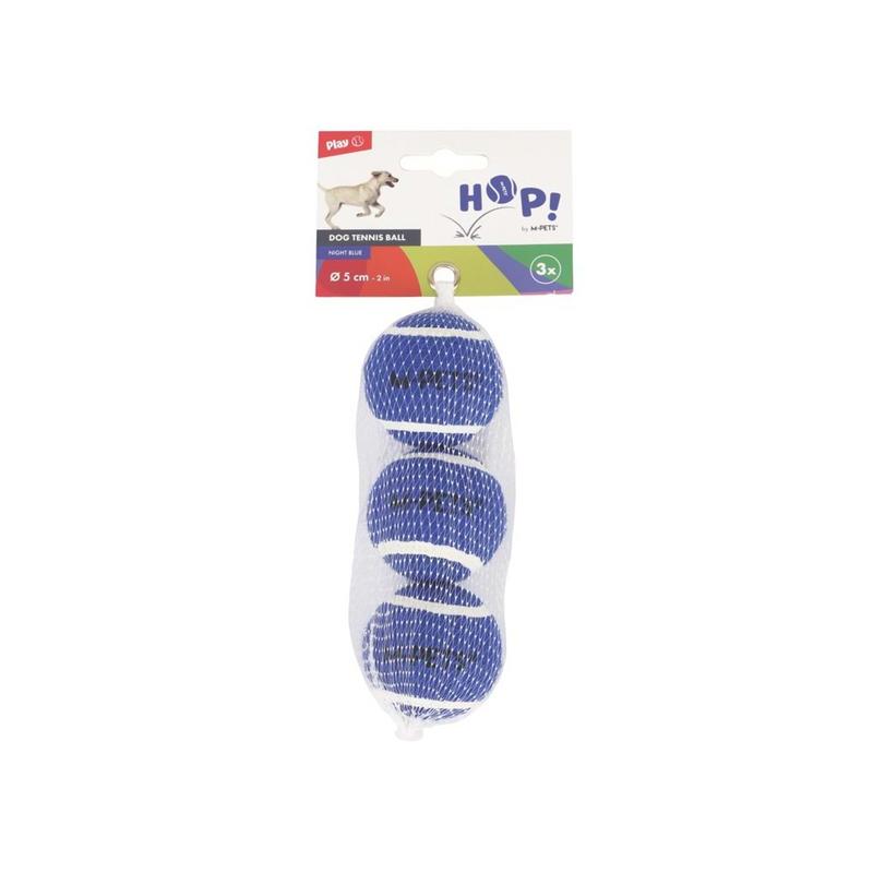 M-Pets Hop Tennis Topu Blue 5cm 3LÜ Set