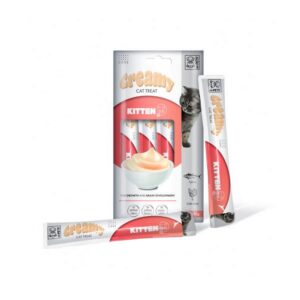 M-Pets Kitten Fonksiyonel Creamy Kedi Ödülü 4x15gr