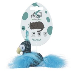 M-Pets Plume Peaock Catnipli Kedi Oyuncağı Blue
