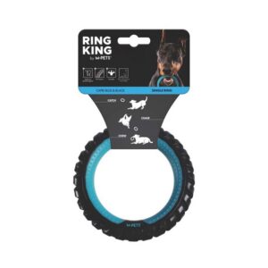 M-Pets Ring King Köpek Oyuncağı Single Blue/Black