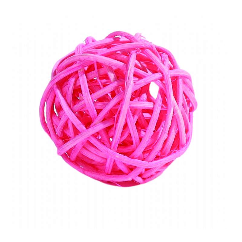 M-Pets Wonders Rattan Ball Kedi Oyuncağı Display - Görsel 2