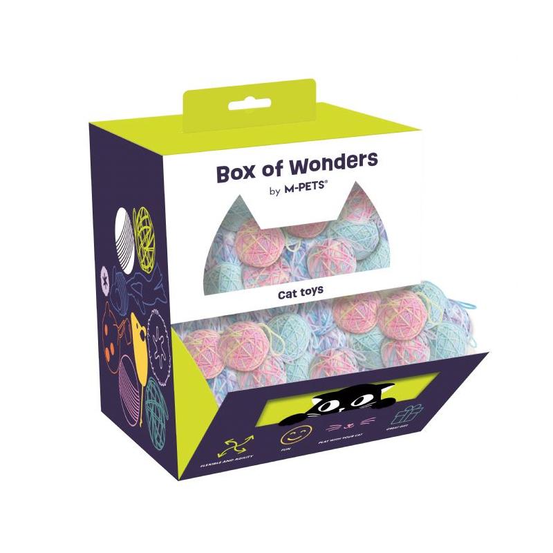 M-Pets Wonders Thread Ball Kedi Oyuncağı Display