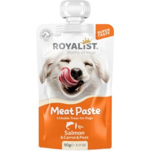 Meat Paste Dog Salmon & Carrot & Peas 90 Gr 03770-408530