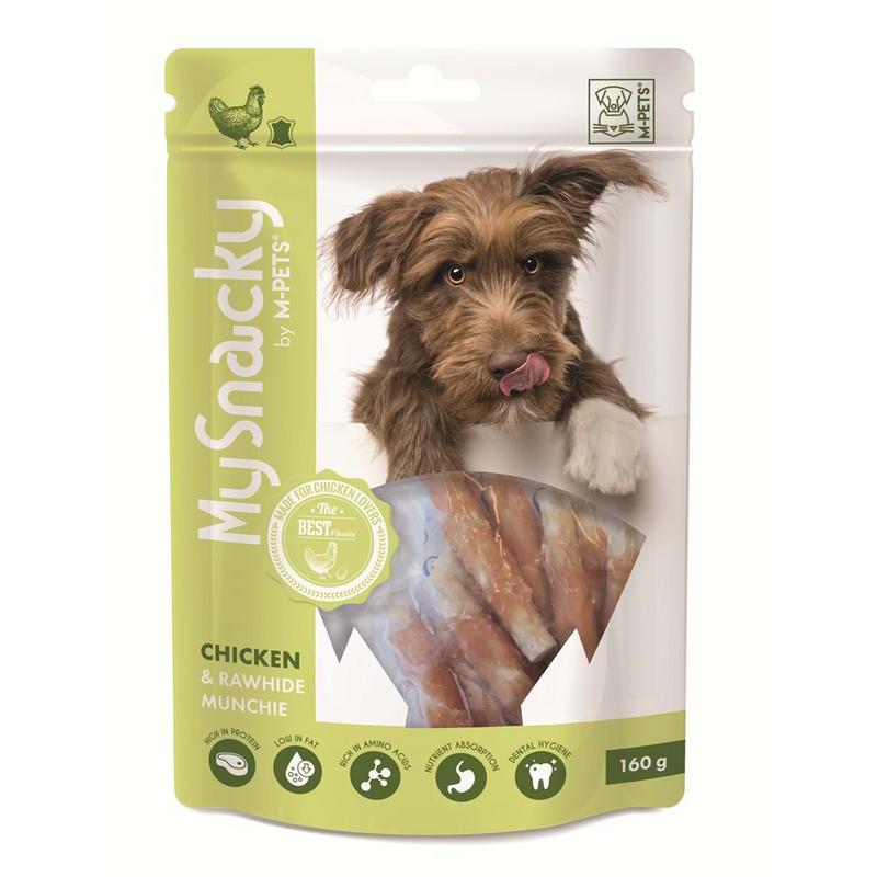 My Snacky Chicken & Rawhide Munchy Köpek Ödülü 160gr