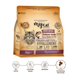 Az Tahıllı Somon Balıklı Diyet & Kısır Kedi Maması 2kg