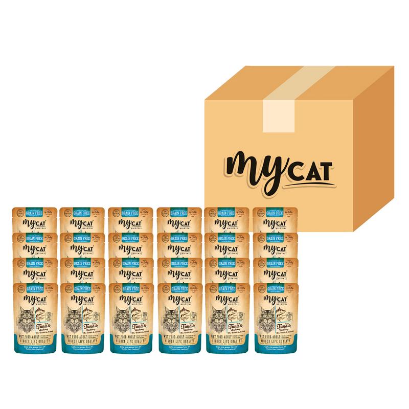 Hamsi Ve Ton Balıklı Pouch Yaş Mama 85gr 24'Lü 4047